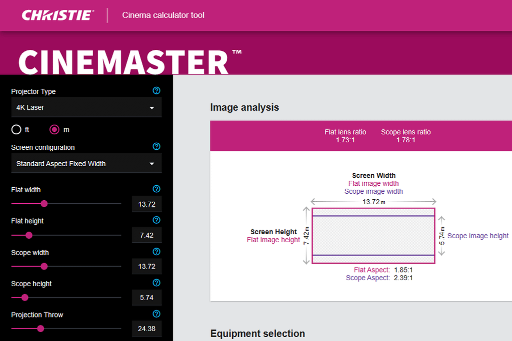 Fixed width screen
